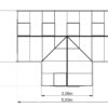 Vitavia Sophie Greenhouse with Base Frame – 243 sq ft